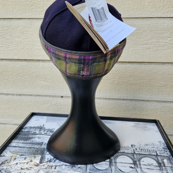 NWT Stormy Kromer the Petal Pusher Hat Eggplant/Aurora size 7 1/4 - Picture 4 of 15